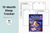Monthly Sleep Planner