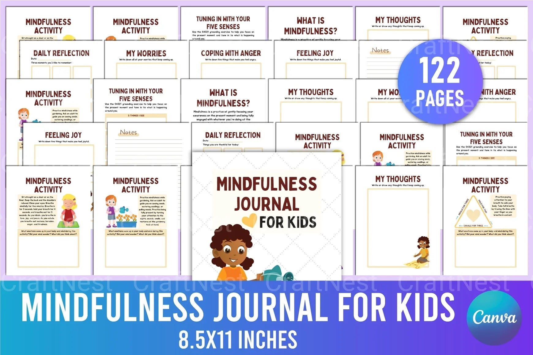 Mindfulness Activities for Kids - CraftNest - Digital Crafting and Art