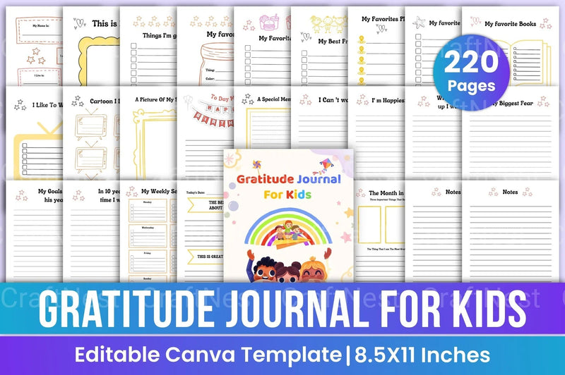 Gratitude Activities for Kids - CraftNest - Digital Crafting and Art