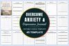 Overcome Anxiety Depression Journal