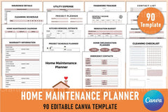 Home Maintenance Planner Guide - CraftNest - Digital Crafting and Art