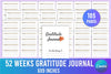 Gratitude Journal: 52-Week Guide