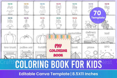 Coloring Book for Kids - CraftNest - Digital Crafting and Art