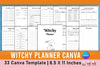 Witchy Planner Canva Template