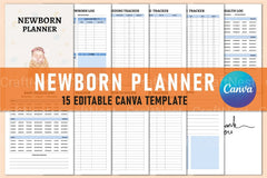 Newborn Planner Guide - CraftNest - Digital Crafting and Art