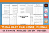 Day Hard Challenge Planner - Printable Planner