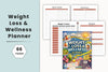 Weight Loss Wellness Planner