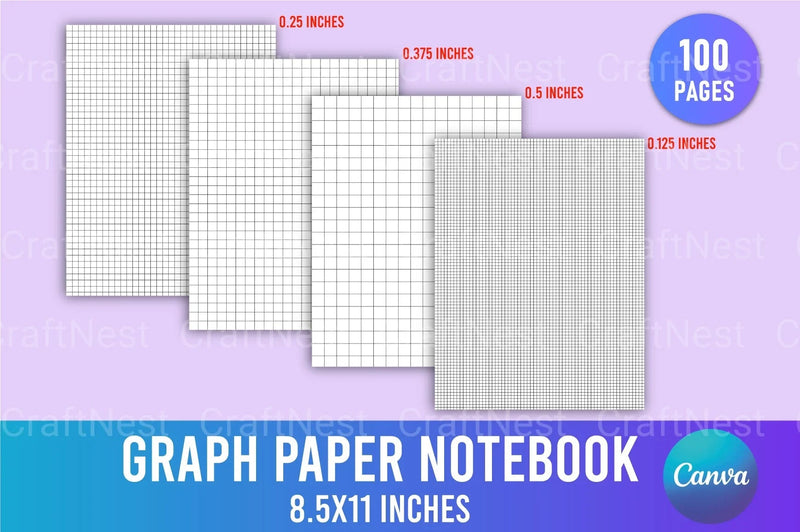 Graph Notebook for Creative Projects - CraftNest - Digital Crafting and Art