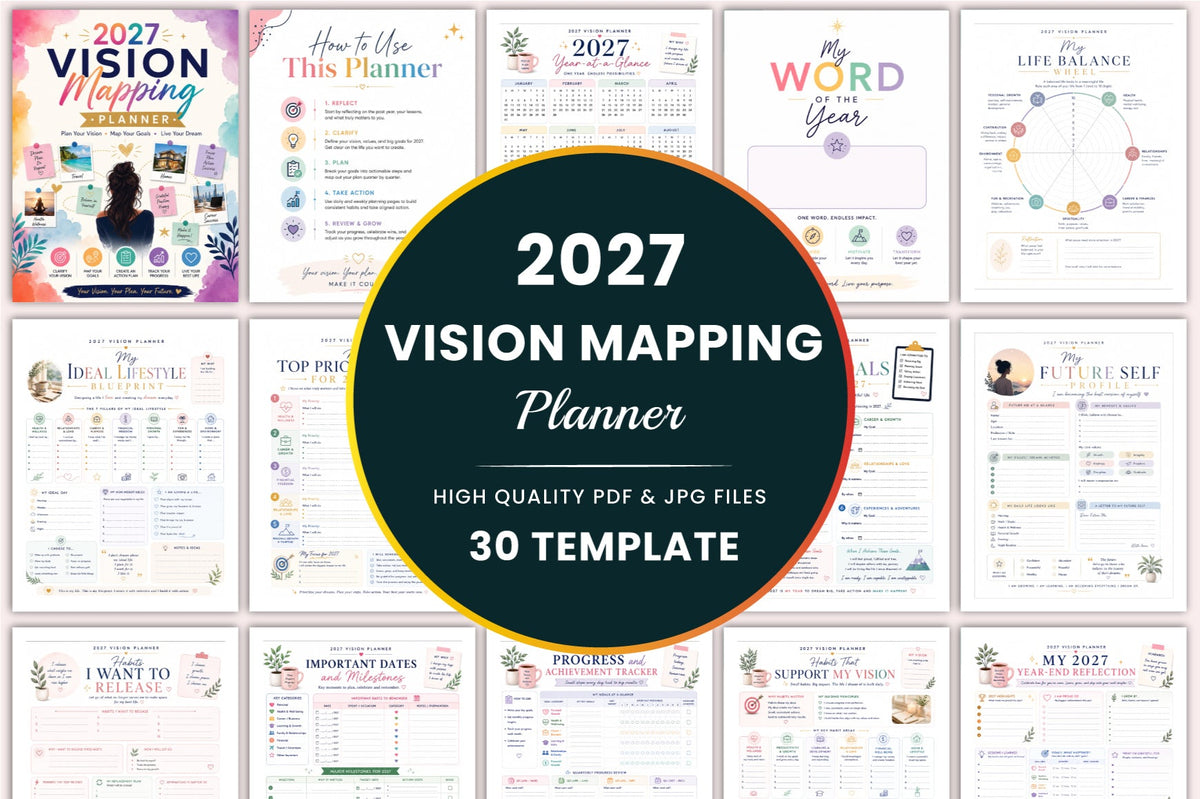 Vision Mapping Planner 2027