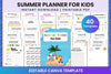 Summer Planner for Kids - Canva Template