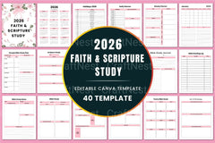 Faith Scripture Study Guide - CraftNest - Digital Crafting and Art
