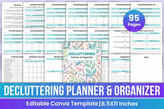 Decluttering Planner Organizer - CraftNest - Digital Crafting and Art