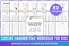 Cursive Handwriting Workbook for Kids