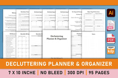 Decluttering Planner Organizer Bundle - CraftNest - Digital Crafting and Art