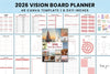 Vision Board Planner Template Canva
