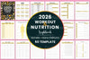 Workout Nutrition Logbook for Optimal Fitness