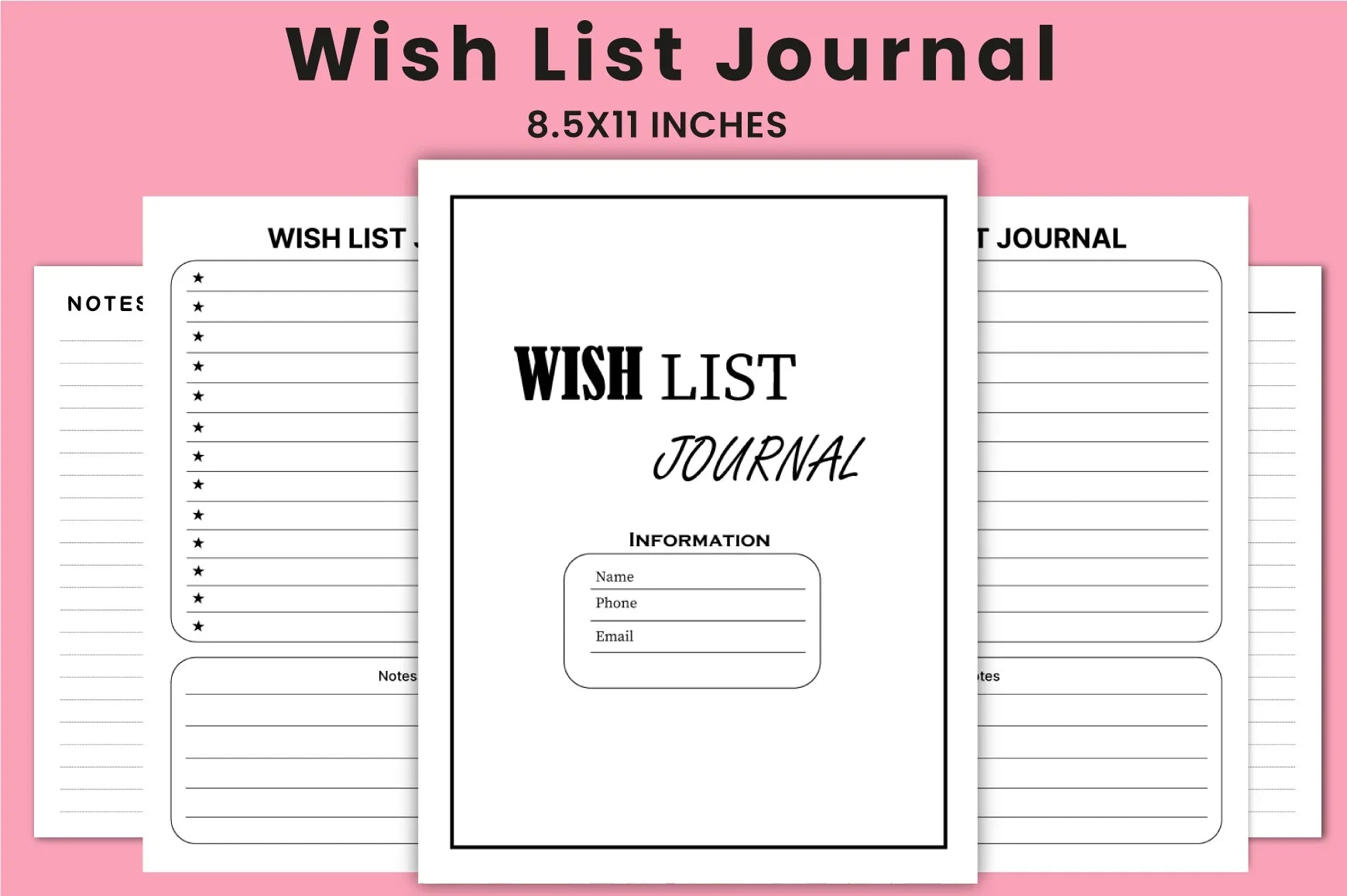 Wish List Planner - CraftNest - Digital Crafting and Art