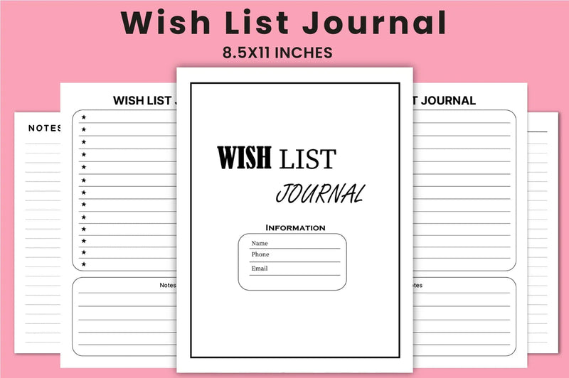 Wish List Planner - CraftNest - Digital Crafting and Art