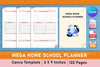 Mega Home School Planner Canva Template