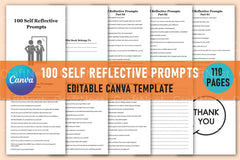 Self-Reflective Prompts for Personal Growth - CraftNest - Digital Crafting and Art