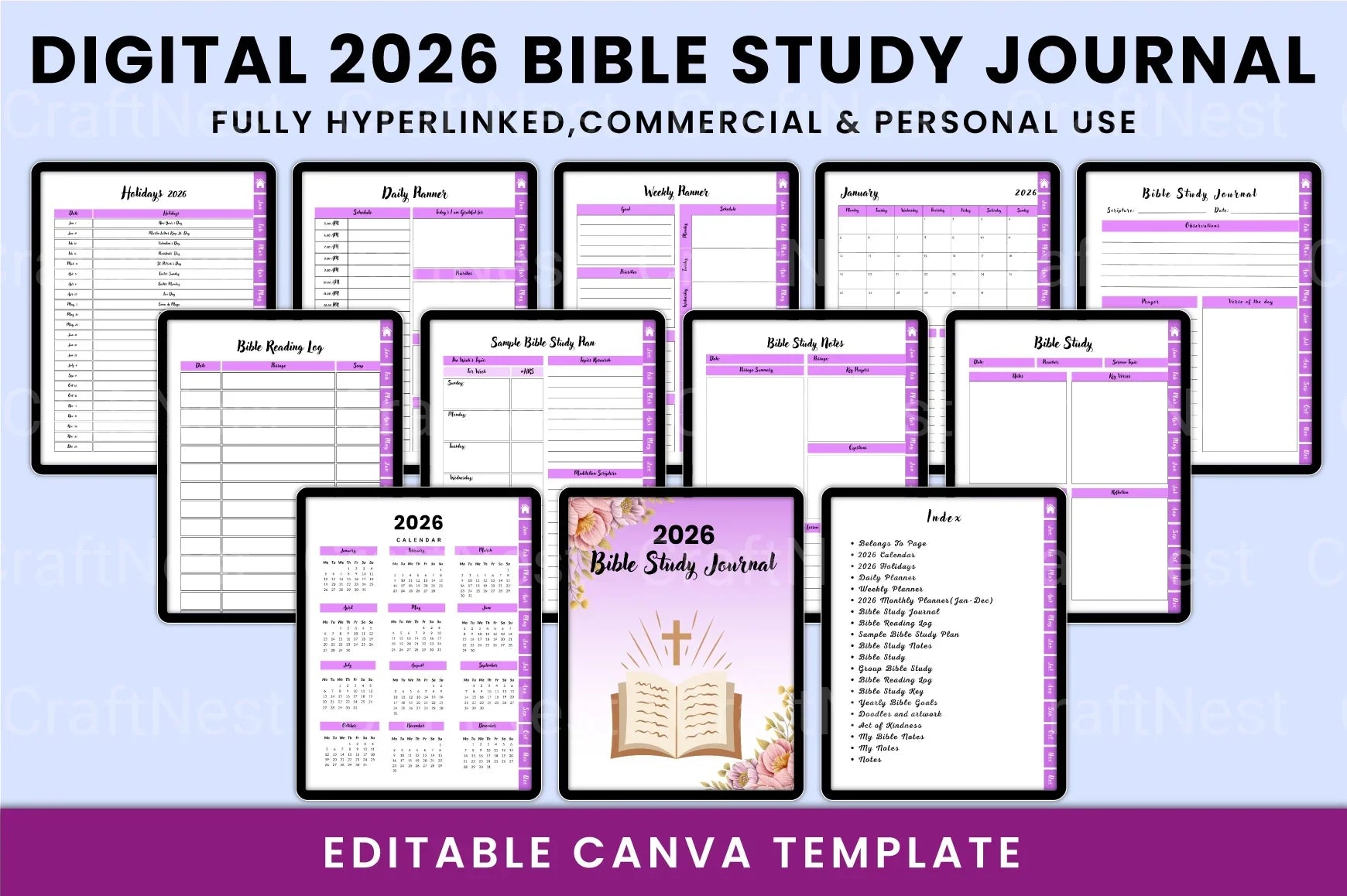 Bible Study Guide - CraftNest - Digital Crafting and Art