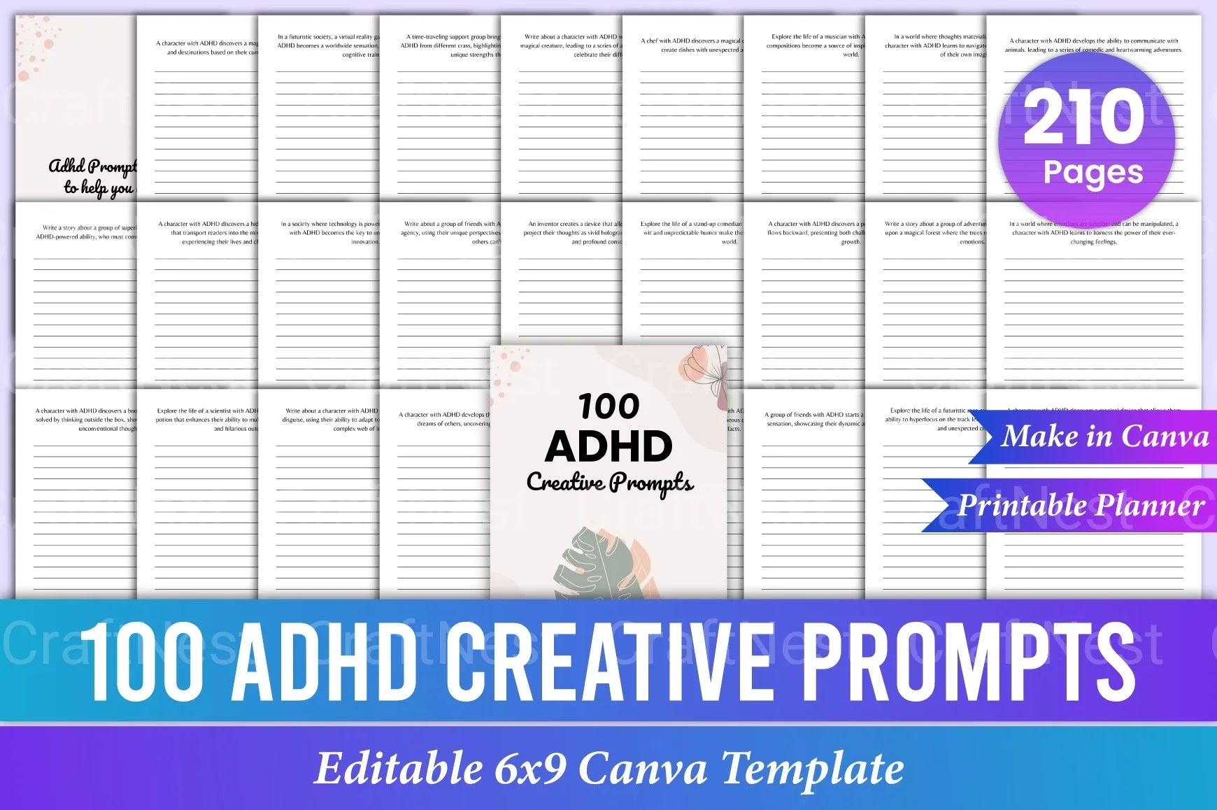 ADHD Creative Writing Prompts for Inspiration - CraftNest - Digital Crafting and Art