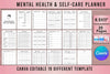 Mental Health Self-Care Planner
