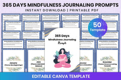 Mindfulness Journaling Prompts for Daily Reflection - CraftNest - Digital Crafting and Art