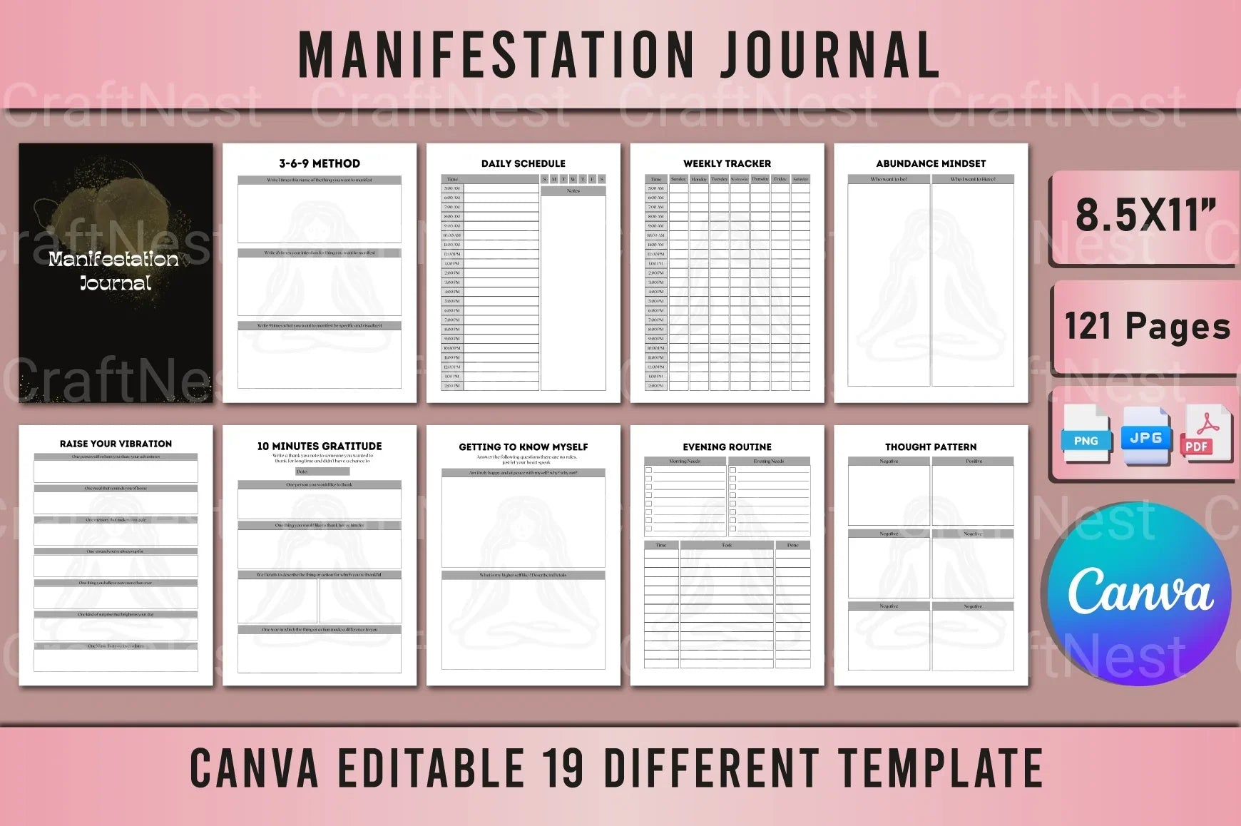 Manifestation Art Design - CraftNest - Digital Crafting and Art