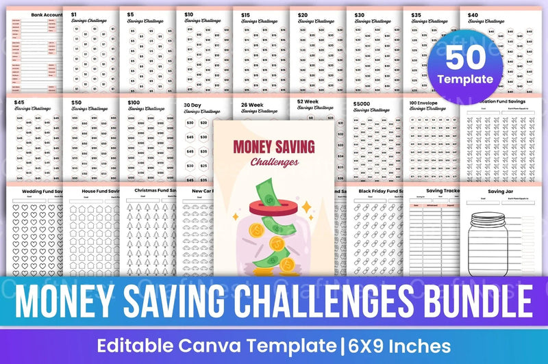 Top Money Saving Challenges to Boost Your Savings - CraftNest - Digital Crafting and Art