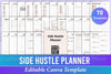 Side Hustle Planner Canva Template