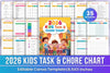 Kids Chore Chart for Task Management