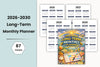 Long Term Monthly Planner