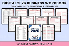 Business Workbook Guide - CraftNest - Digital Crafting and Art