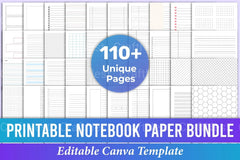 Stylish Notebook for Creative Ideas - CraftNest - Digital Crafting and Art