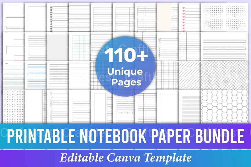 Stylish Notebook for Creative Ideas - CraftNest - Digital Crafting and Art