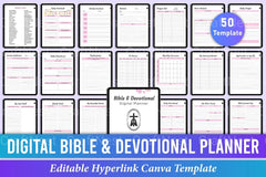 Bible Devotional Planner for Daily Inspiration - CraftNest - Digital Crafting and Art