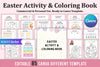 Easter Activity Coloring Book for Kids