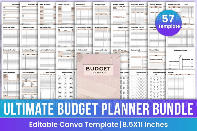 Ultimate Budget Planner Guide - CraftNest - Digital Crafting and Art