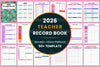 Teacher Record Book for Effective Classroom Management