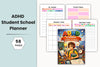 ADHD Student School Planner