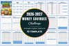 Money Savings Challenge Planner