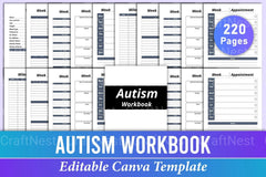 Autism Workbook: Engaging Activities for Skill Development - CraftNest - Digital Crafting and Art