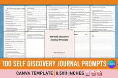 Self Discovery Prompts for Personal Growth - CraftNest - Digital Crafting and Art