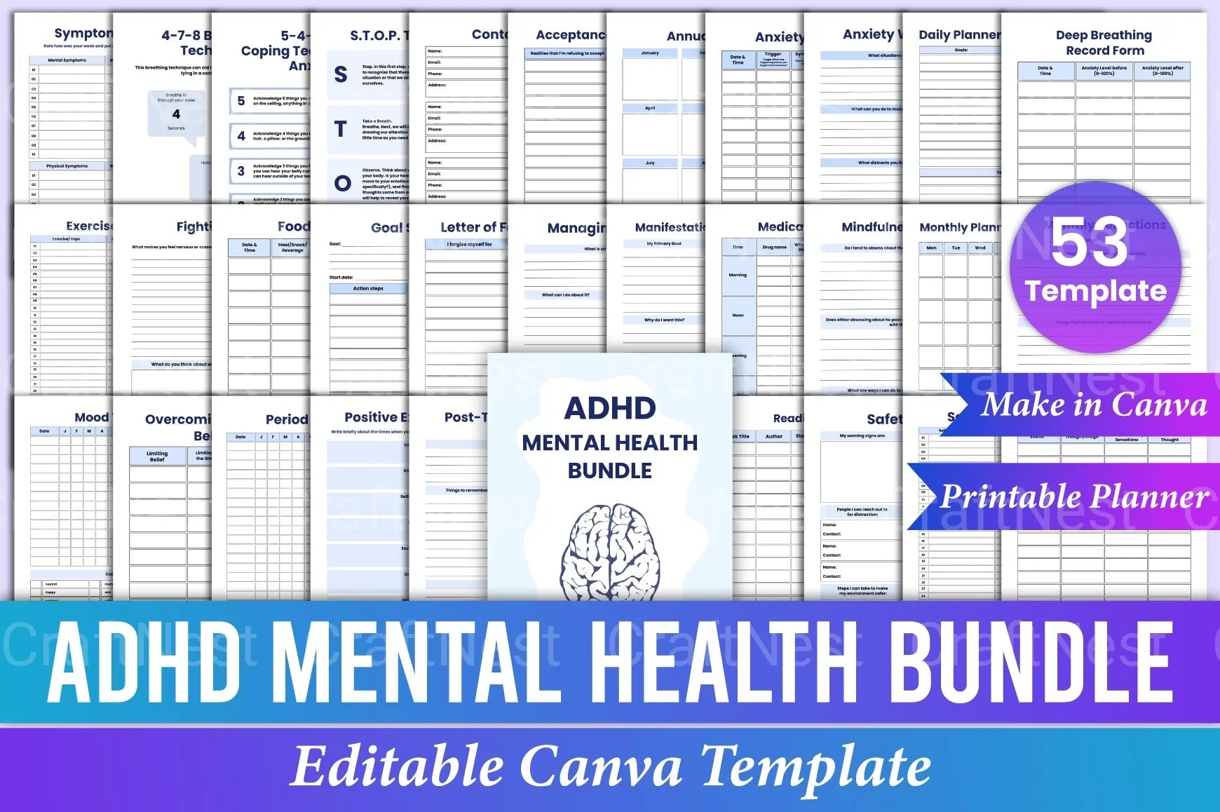 ADHD and Mental Health: Understanding the Connection - CraftNest - Digital Crafting and Art