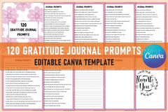 Gratitude Prompts for Daily Reflection - CraftNest - Digital Crafting and Art