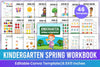 Kindergarten Spring Workbook for Early Learning