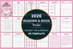 Reading Book Tracker App - CraftNest - Digital Crafting and Art