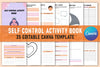 Self Control Activity Book for Kids