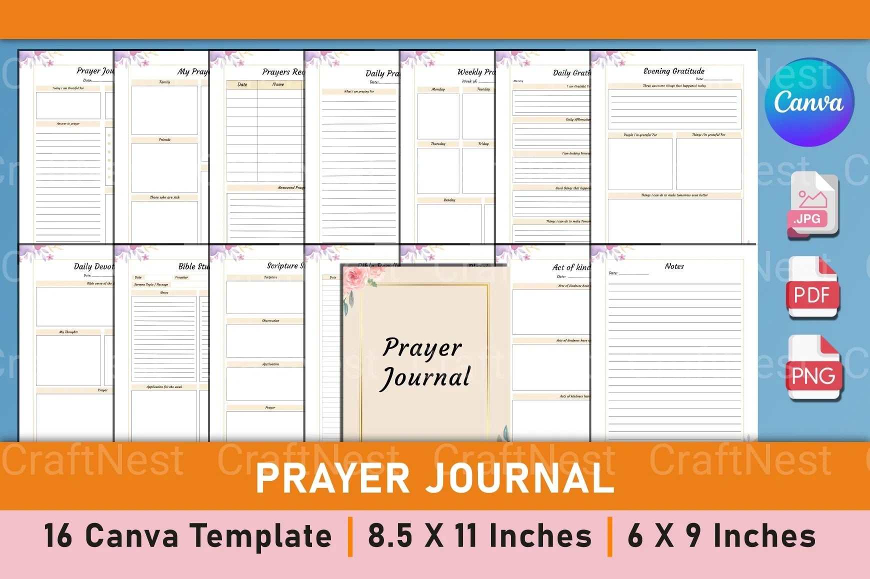 Prayer Canva Design - CraftNest - Digital Crafting and Art